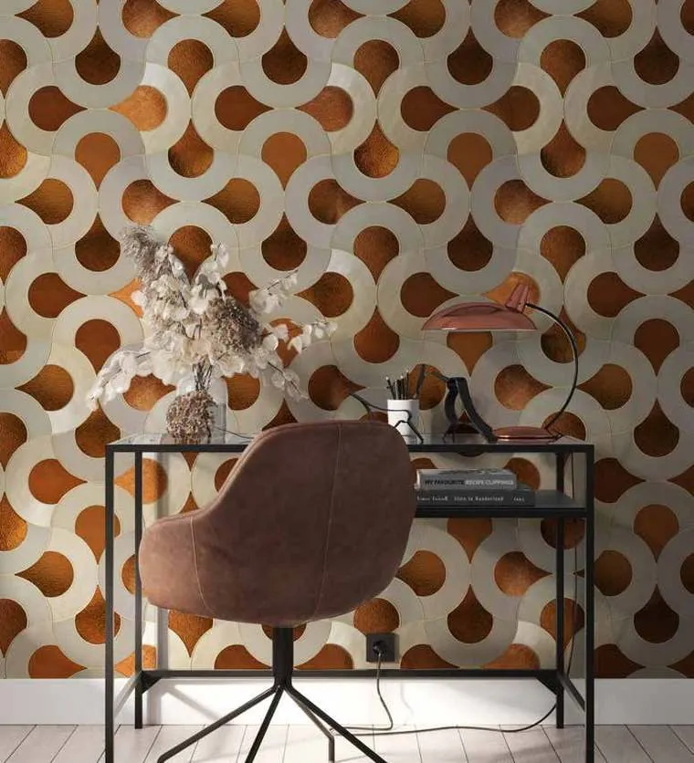 Infinite Chain mosaic, study feature wall